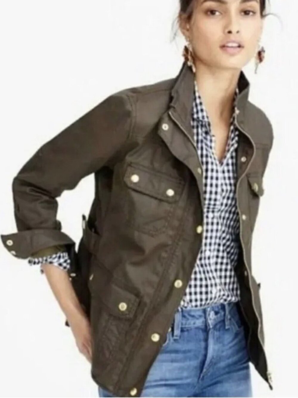 J Crew Downtown Field Jacket Small